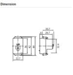 เต้ารับคอมพิวเตอร์ CAT6E WEGN24886 รุ่น INITIO PANASONIC - Image 4