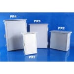 ตู้พลาสติก Upvc กันน้ำ-กันฝน มีหลังคา