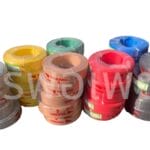 สายไฟ IEC01 (THW) 4mm. Thai Yazaki (1ม้วน=100ม.เต็ม)